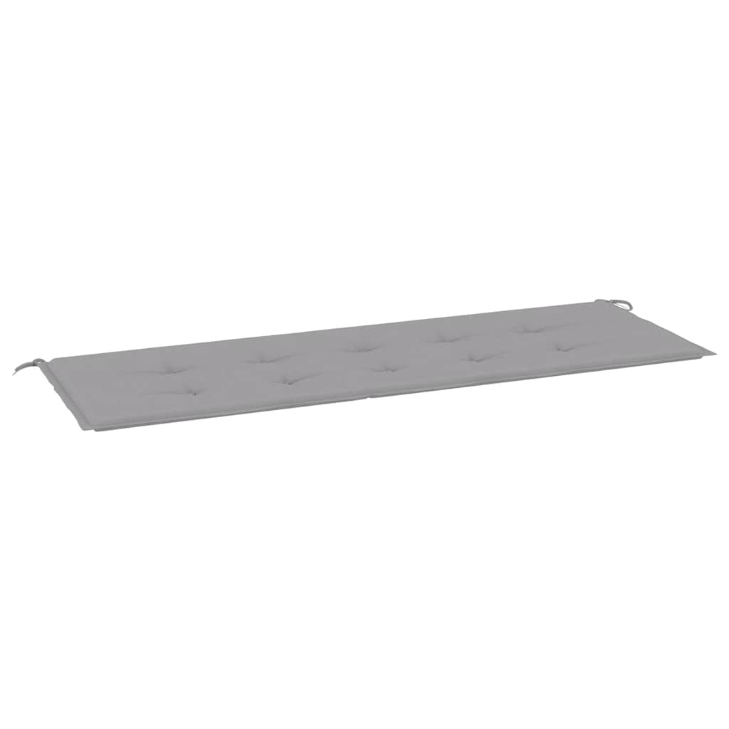 Vidaxl Garden Bench Cushion 150x50x3 CM Oxford Fabric Gray