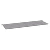 Vidaxl Garden Bench Cushion 150x50x3 CM Oxford Fabric Gray