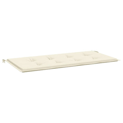 Vidaxl Garden Bench Cushion 120x50x3 CM Oxford Fabric crème coloreed