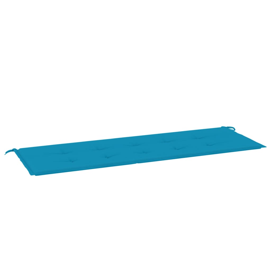 Vidaxl Garden Banch Cushion 150x50x3 cm tessuto blu blu blu