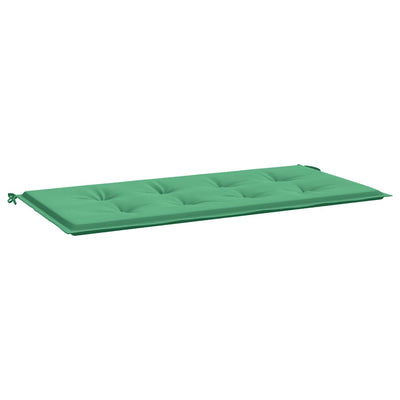 Vidaxl Garden Banch Cushion 120x50x3 cm tessuto Oxford verde