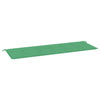 Vidaxl Garden Bench Cushion 150x50x3 CM Oxford Fabric Green