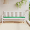 Vidaxl Garden Bench Cushion 180x50x3 CM Oxford Fabric Green