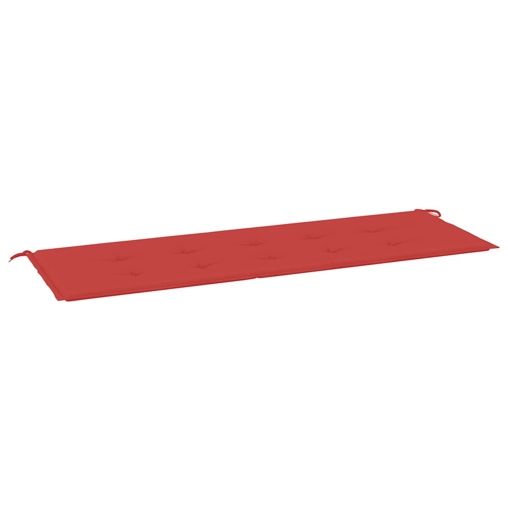 Vidaxl Garden Bench Cushion 150x50x3 CM Oxford Fabric Red
