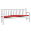 Vidaxl Garden Bench Cushion 180x50x3 CM Oxford Fabric Red