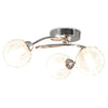 Vidaxl Lampada a soffitto con 3 lampade a LED G9 120 W