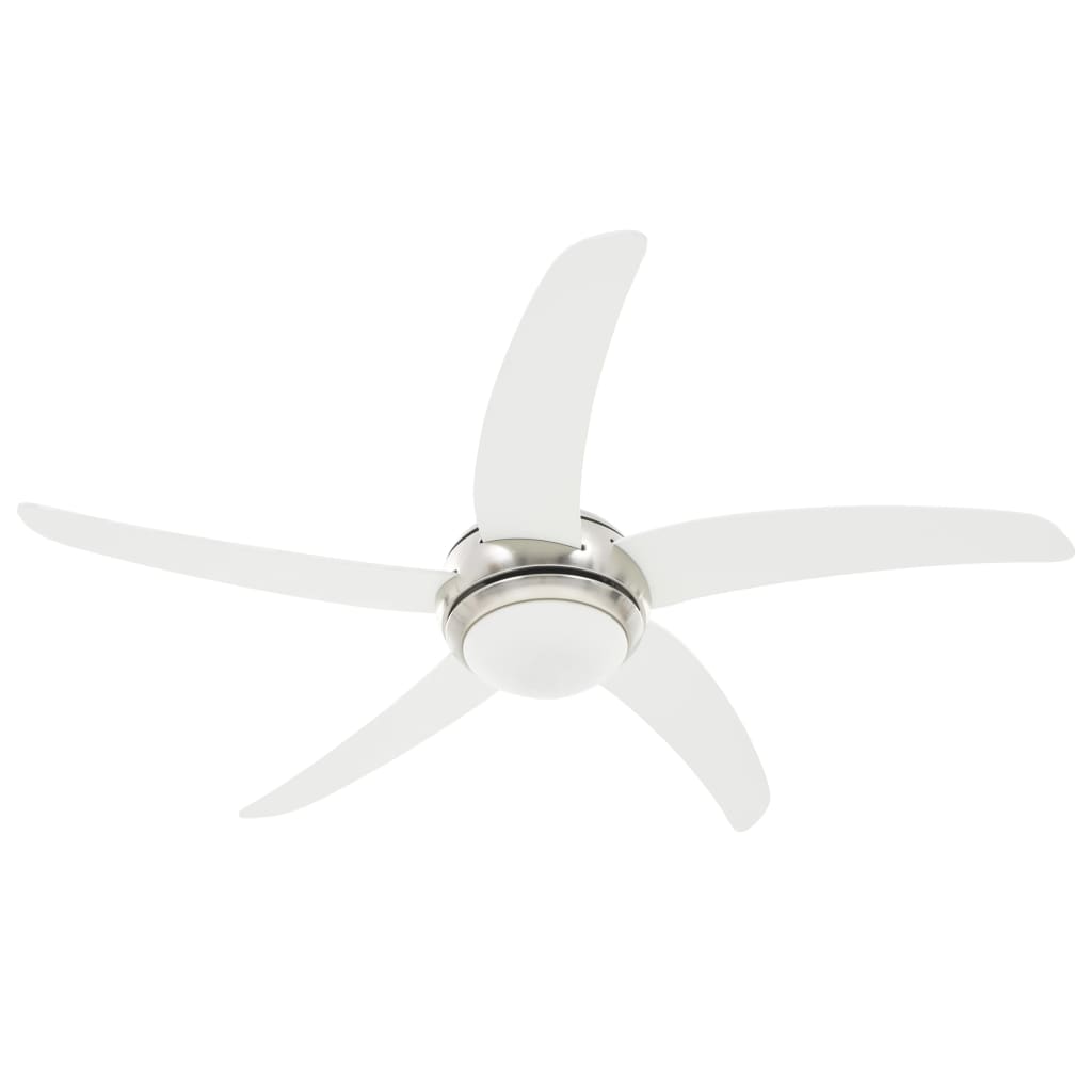 VIDAXL VENTO A BACCHIO CON LAMPAGNA 128 CM BIANCO