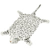 Vidaxl Leopard Flooring Plush 139 cm blanco
