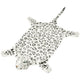 Vidaxl Leopard Flooring Plush 139 cm blanco