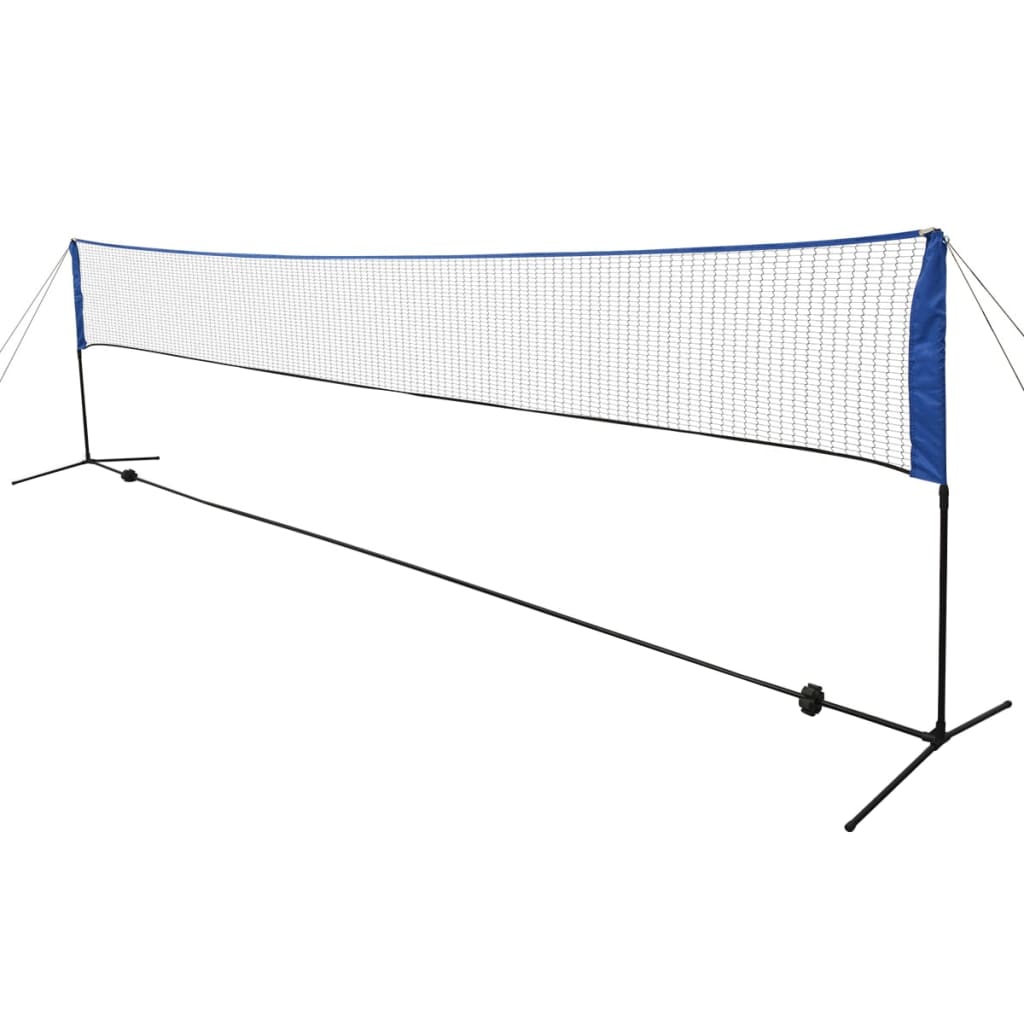 Vidaxl Badmintonnet con navette 600 x 155 cm