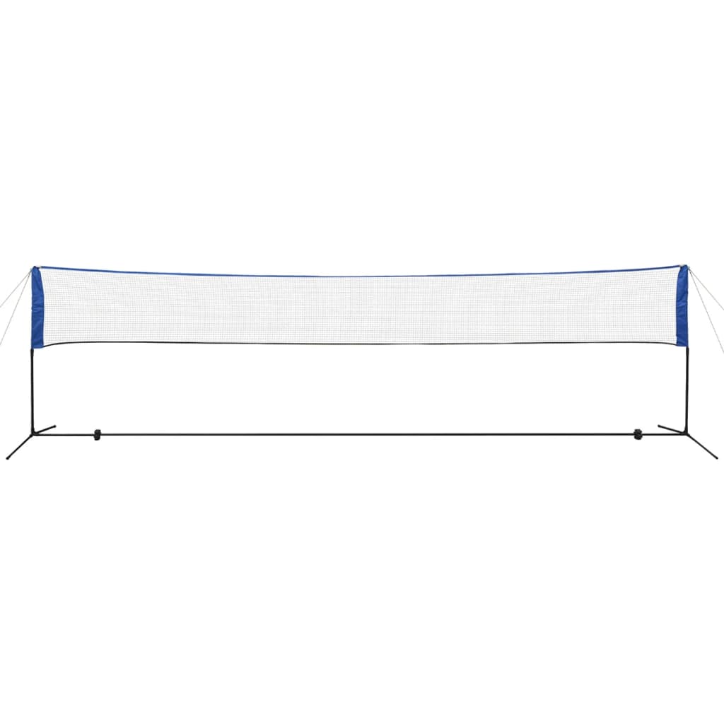 Vidaxl Badmintonnet con navette 600 x 155 cm