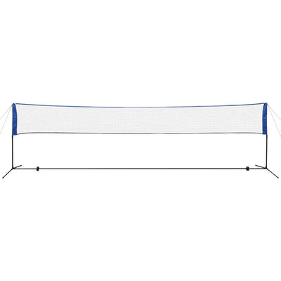 Vidaxl Badmintonnet con navette 600 x 155 cm