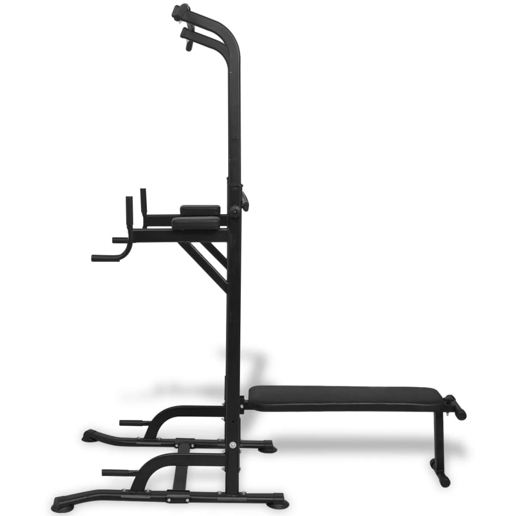 Dispositivo de fitness de Vidaxl con banco de sentadillas