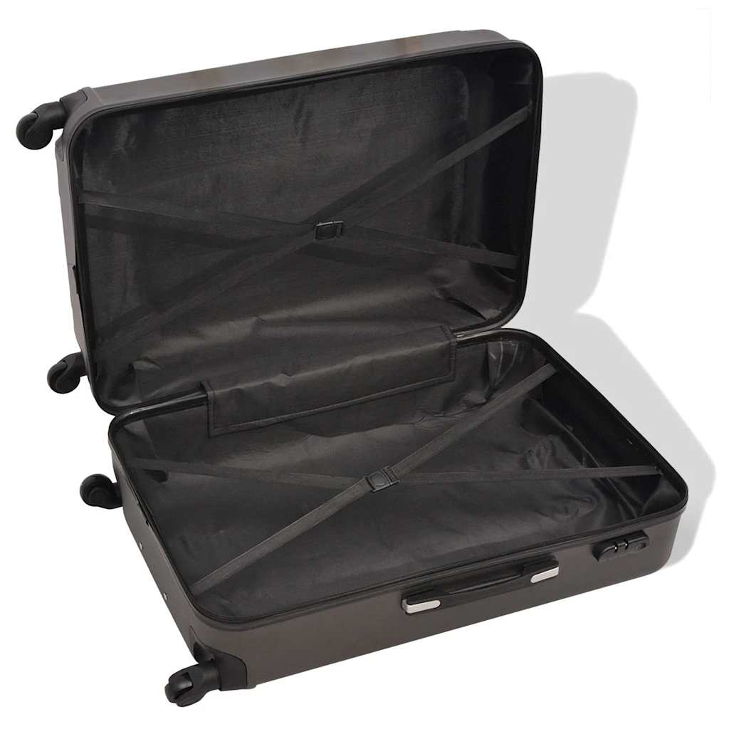 Vidaxl Hard Rolling Case Imposta antracite 4-DLG