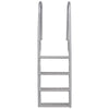 Vidaxl Dock Dock Swimming Pools Ladder con 4 gradini in alluminio 167 cm