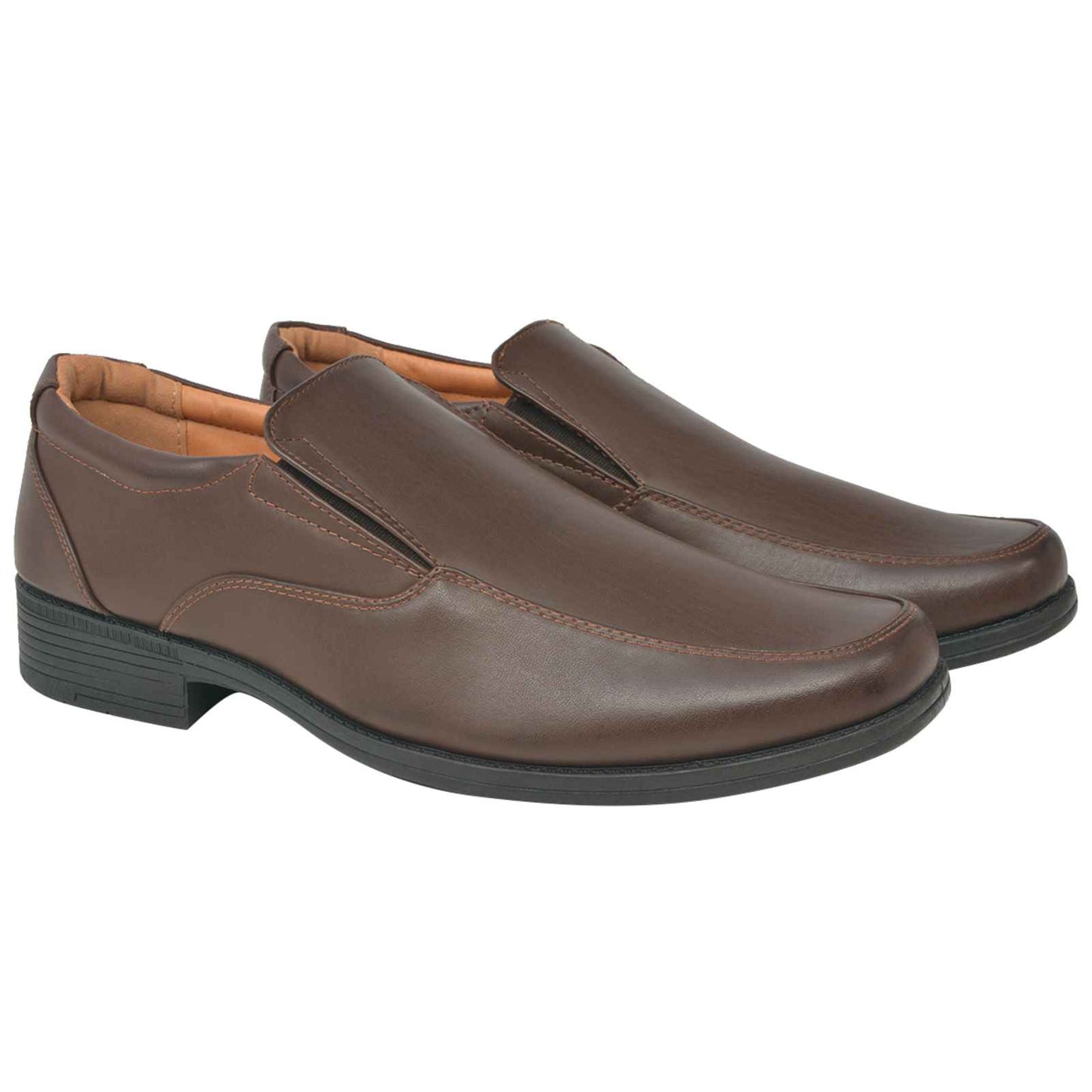 Zapatos vidaxl marrón 41 piel artificial