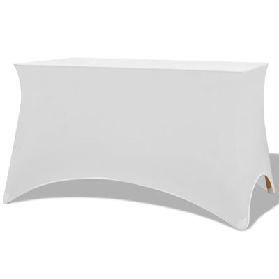 Vidaxl Cubierta de mesa Estecadura White 183x76x74 cm 2 STS