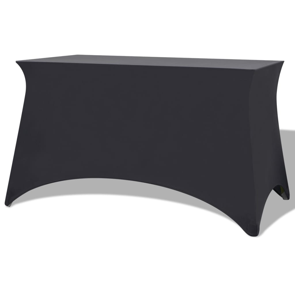 Vidaxl Cover Table Stretch Anthracite 243x76x74 cm 2 PC