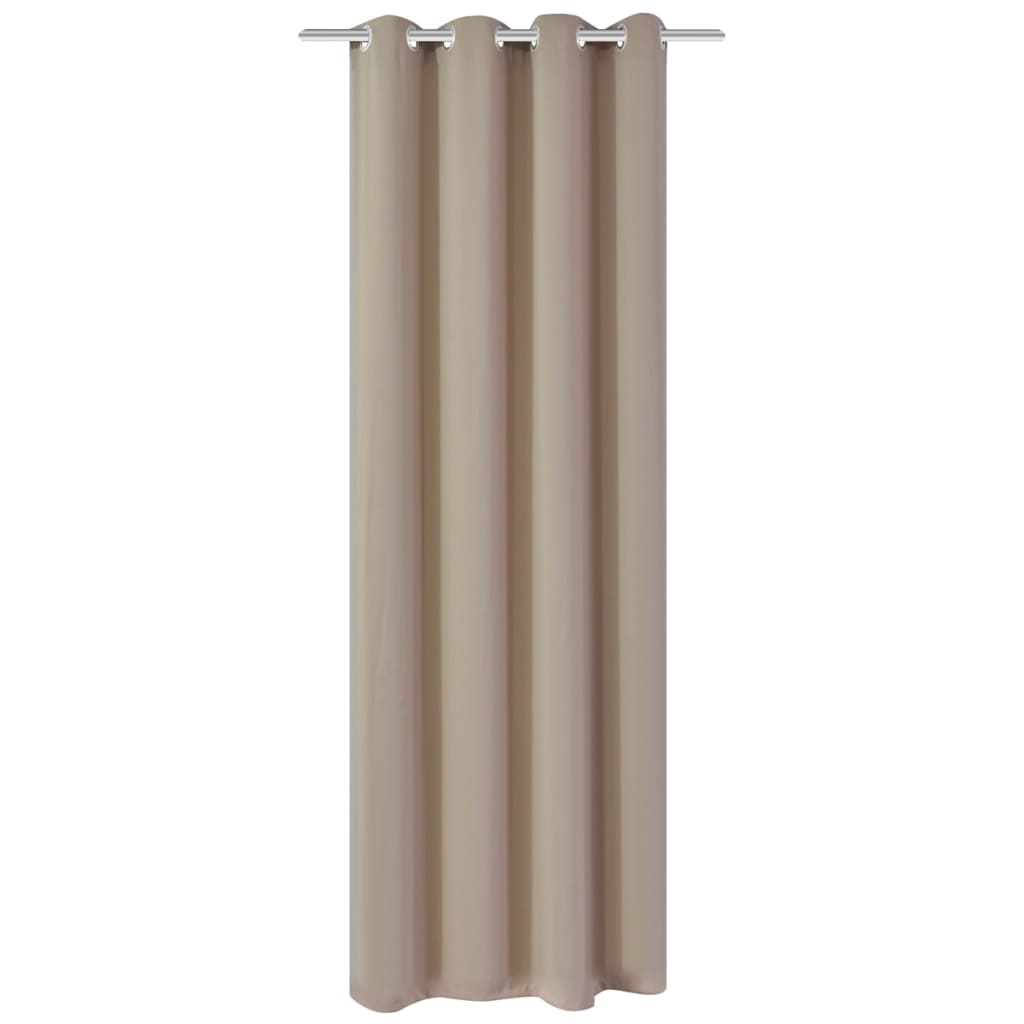 Tervato Vidaxl con anelli di metallo Blacking 270x245 Cream