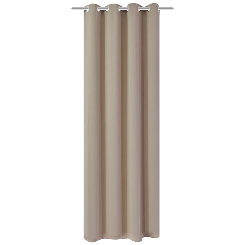 Tervato Vidaxl con anelli di metallo Blacking 270x245 Cream