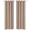 Tervato Vidaxl con anelli di metallo Blacking 270x245 Cream