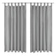 Tende da micro-satina Vidaxl con loop 140x225 cm 2 PC