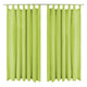 Tende da micro-satina vidaxl con loop 140x245 cm verde 2 m