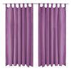 Tende a micro-satina Vidaxl con loop 140x175 cm lila 2 m
