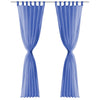 Vidaxl tende Voile 140x175 cm Royal Blue