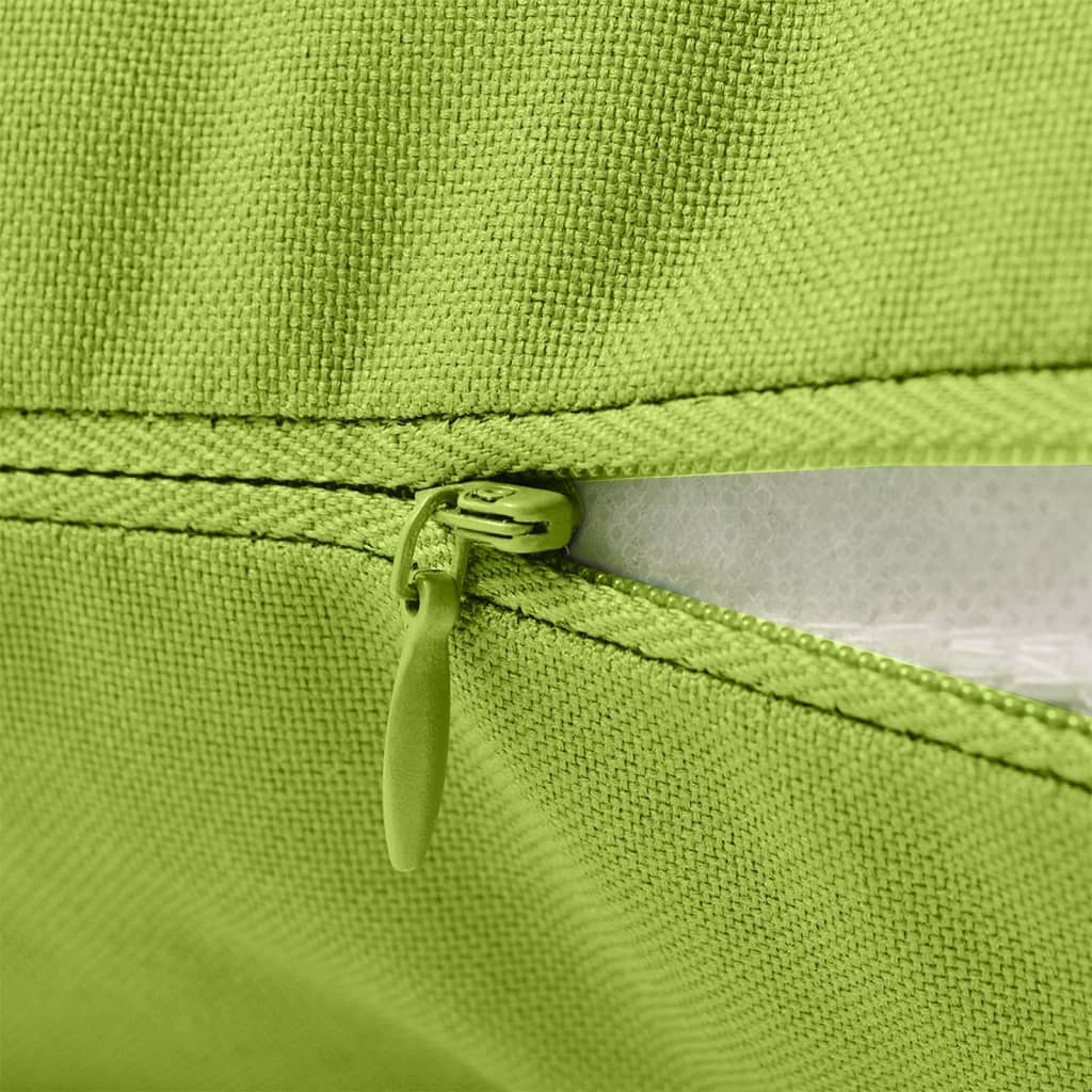 Vidaxl cuscini da esterno 45x45 cm Apple verde 2 pezzi