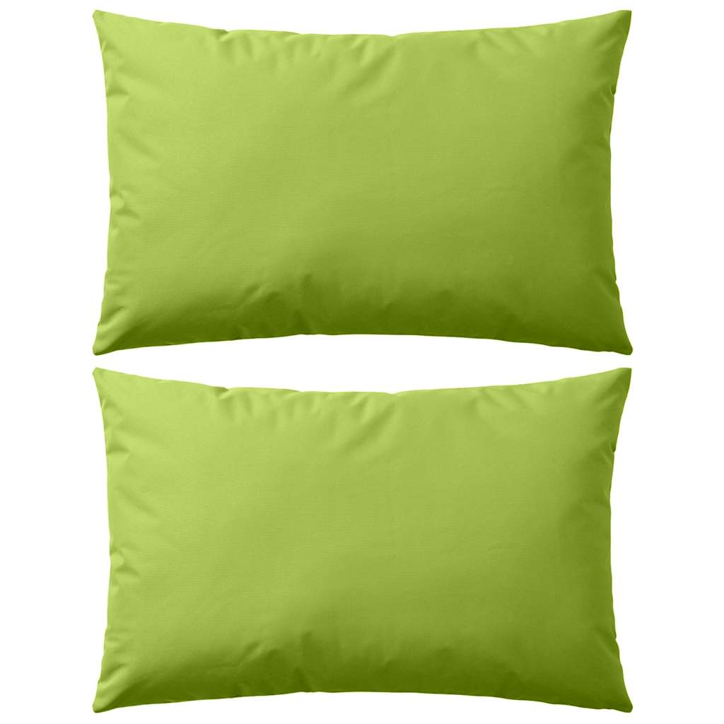 Vidaxl cojines al aire libre 60x40 cm Apple Green 2 STS