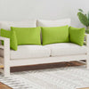Vidaxl cuscini da esterno 60x40 cm Apple verde 4 pezzi