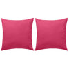 Vidaxl cuscini da esterno 45x45 cm rosa 2 pezzi