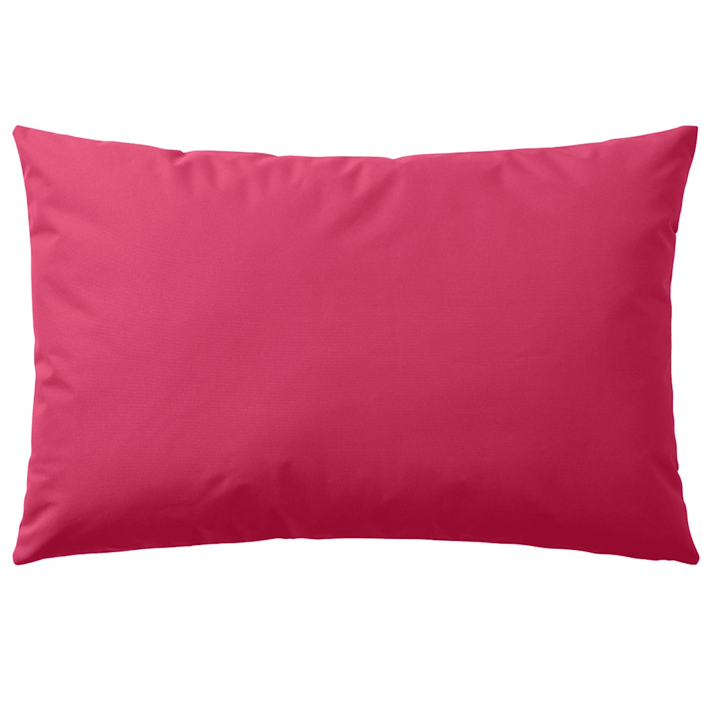 Vidaxl cuscini da esterno 60x40 cm rosa 4 pezzi