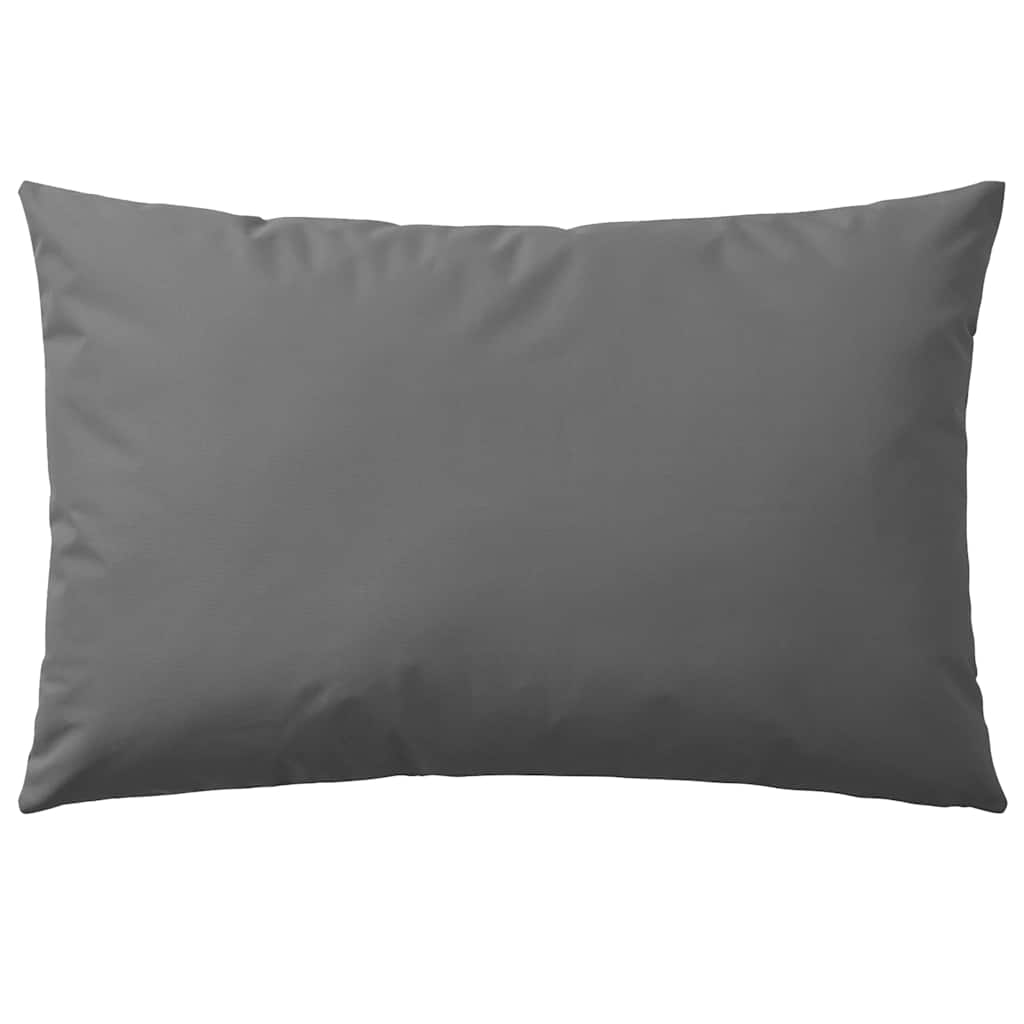 Vidaxl cuscini da esterno 60x40 cm grigio 2 pezzi
