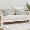 Vidaxl cuscini da esterno 60x40 cm a strisce 2 pezzi