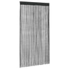 Cortinas de alambre de Vidaxl 2 pcs 100x250 cm negro