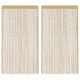 Tende a filo Vidaxl 100x250 cm beige 2 m