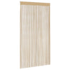 Cortinas de alambre de Vidaxl 100x250 cm beige 2 sts