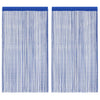 Tende a filo Vidaxl 140x250 cm blu 2 pezzi