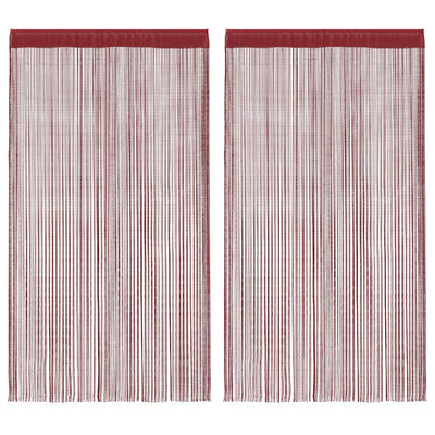 Tende a filo Vidaxl 100x250 cm Vino rosso 2 m