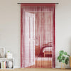Cortinas de alambre Vidaxl 100x250 cm vino rojo 2 pts