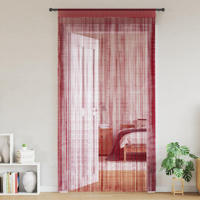 Tende a filo Vidaxl 100x250 cm Vino rosso 2 m