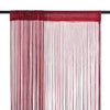 Tende a filo Vidaxl 140x250 cm Vino rosso 2 pezzi