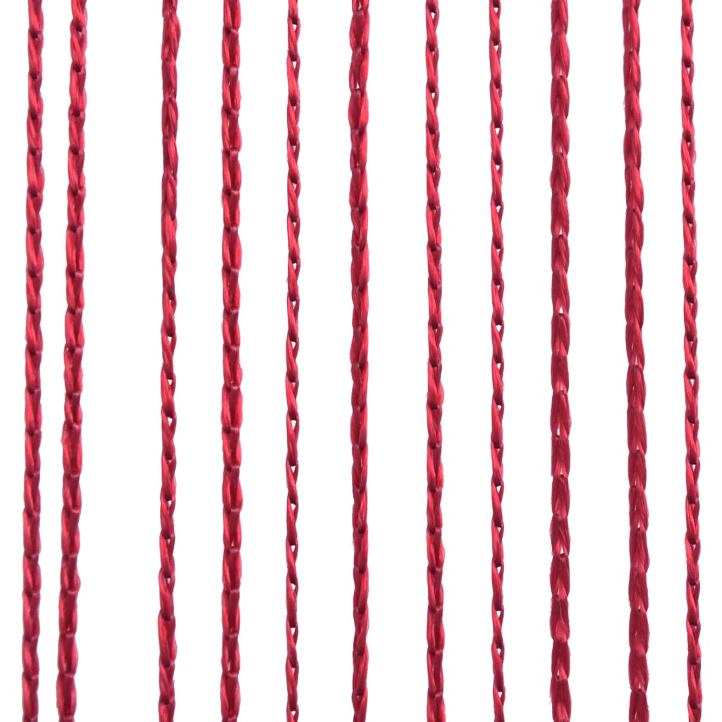 Tende a filo Vidaxl 140x250 cm Vino rosso 2 pezzi