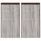 Tende a filo Vidaxl 100x250 cm marrone 2 pezzi