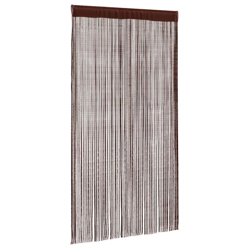 Tende a filo Vidaxl 140x250 cm marrone 2 pezzi
