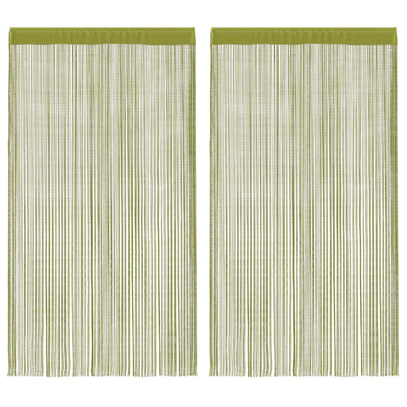 Tende a filo Vidaxl 140x250 cm verdi 2 m