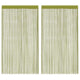 Tende a filo Vidaxl 140x250 cm verdi 2 m