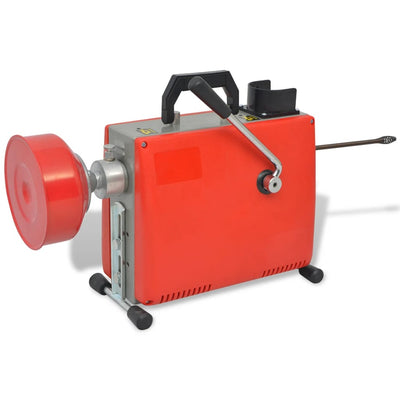 Máquina de limpieza de tuberías Vidaxl 250 W 15 m x 16 mm 4.5 m x 9.5 mm